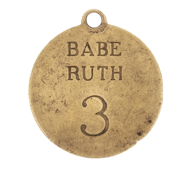 Babe Ruth Locker Tag
